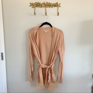 LC Lauren Conrad Waist Tie Sweater